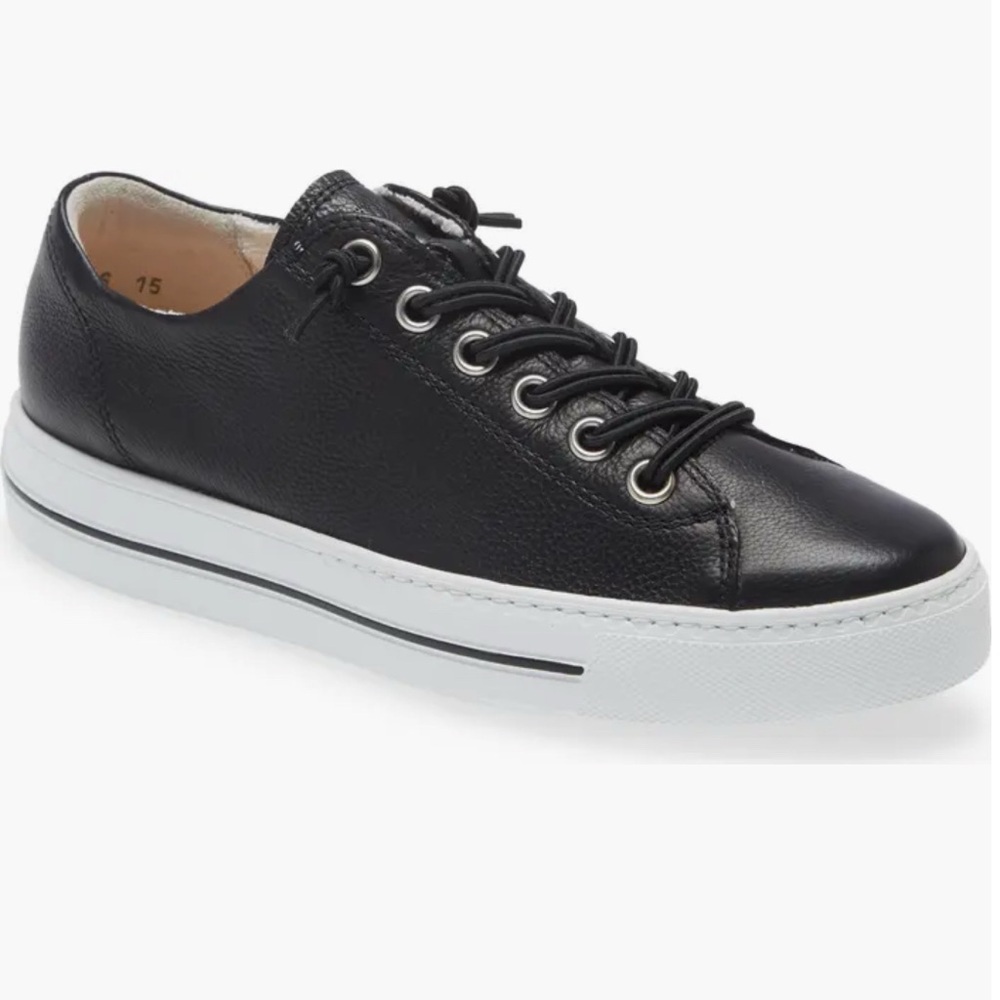 Paul Green Women Leather Sneakers Size 10.5
